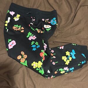 Cynthia Rowley Floral Track Pants